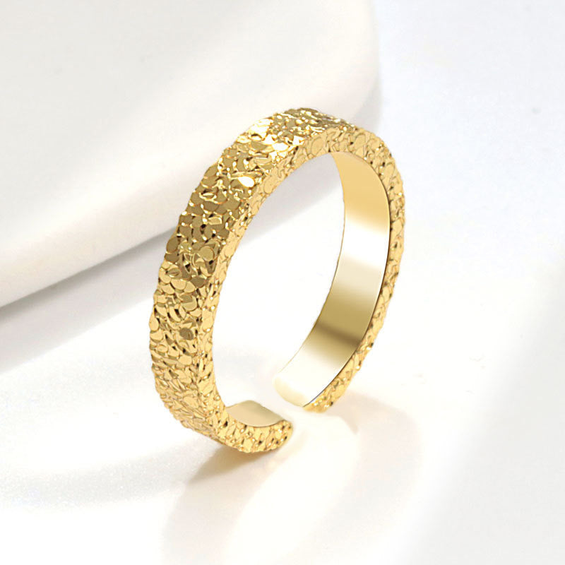Simple Vintage Ring(Silver, Gold Color)