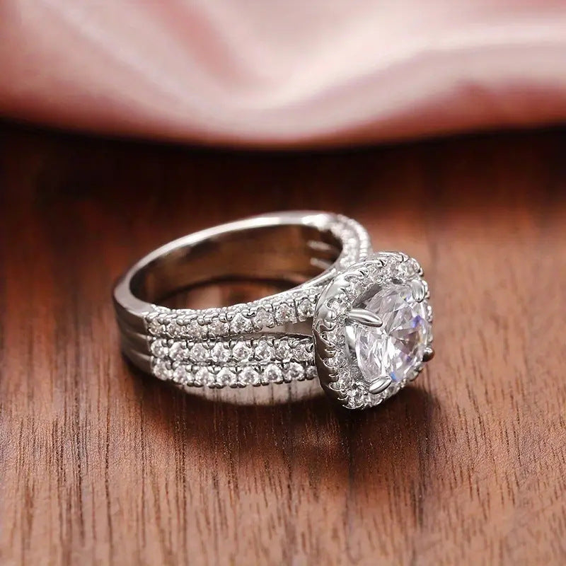 Silver Zirconia Ring